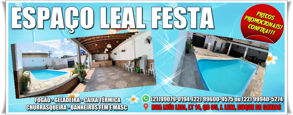 Espaço Leal festa